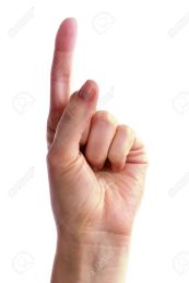 331587-a-hand-holding-up-one-finger-includes-