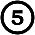 5NumberFiveInCircle